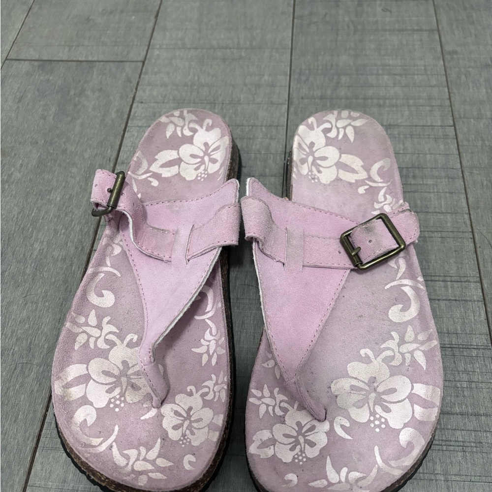 Floral Pink Women's Sandals